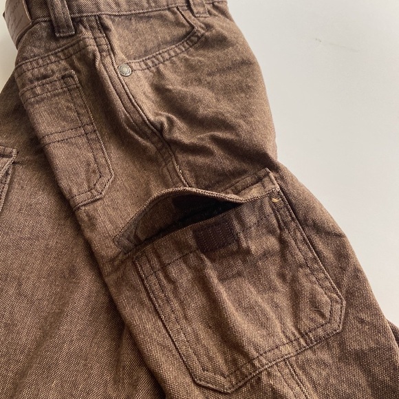 Janie and Jack Brown Cotton Twill Toddler Pants Size 18-24 Months - Picture 5 of 8